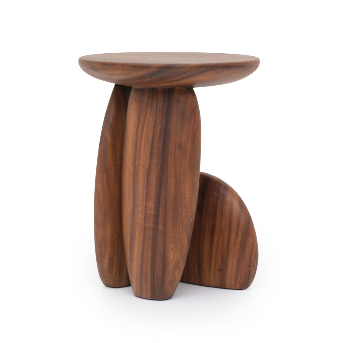 Suri Wood Accent Table Light Brown