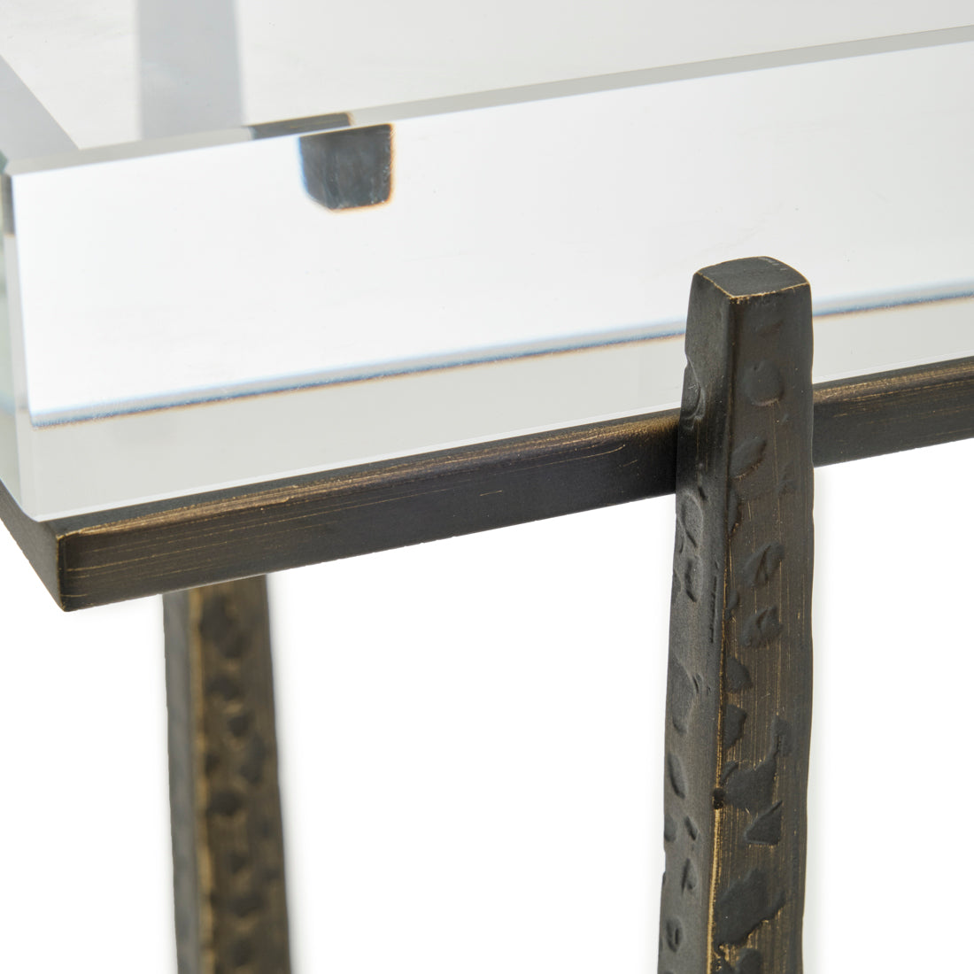 Weverly Accent Table Dark Brown
